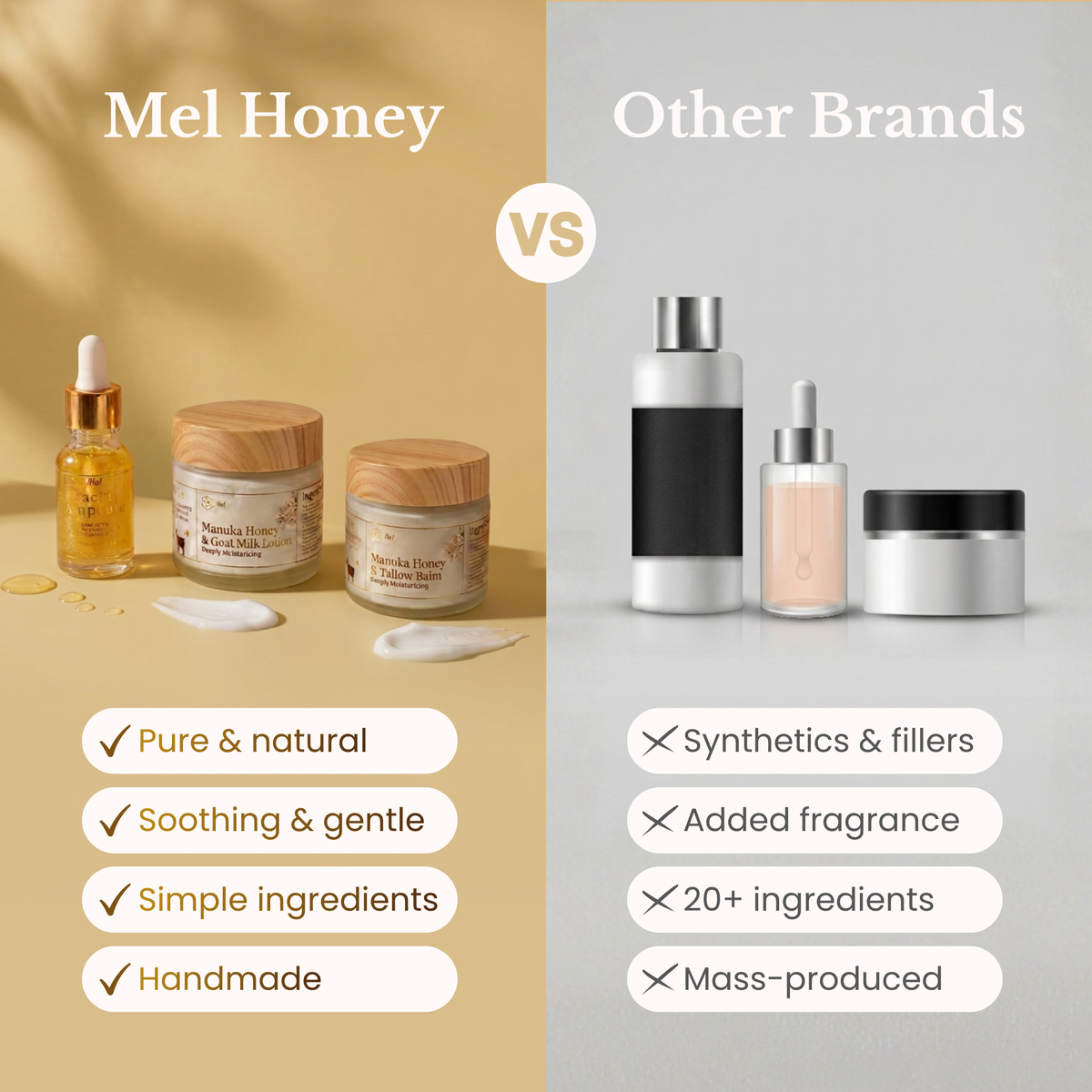 Manuka Honey + Tallow Balm