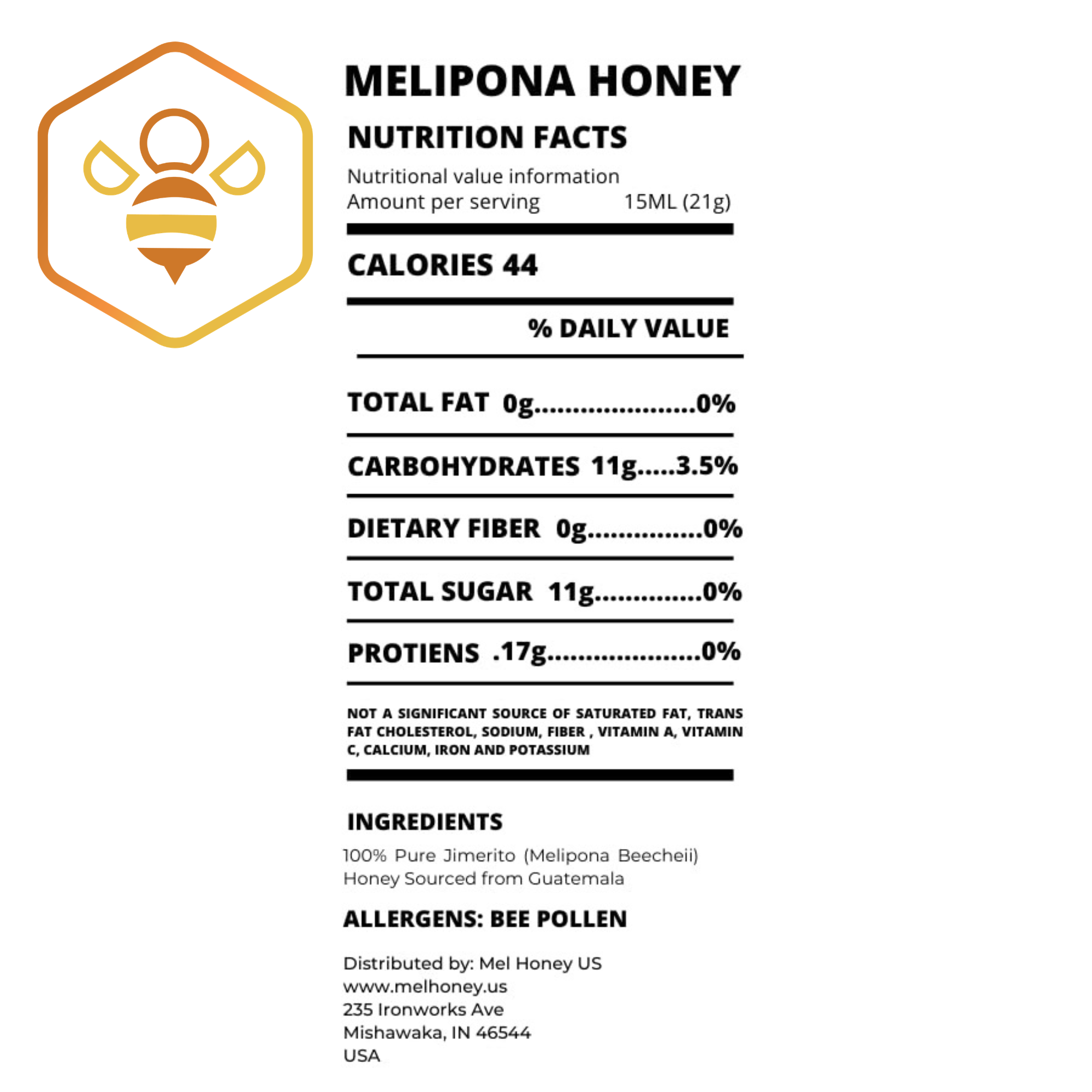Melipona Honey